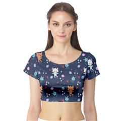 Short Sleeve Crop Top 