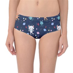 Mid-Waist Bikini Bottoms 