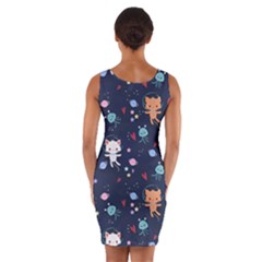 Wrap Front Bodycon Dress 