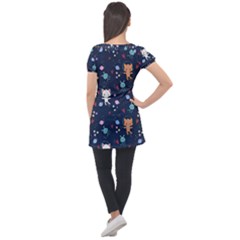 Puff Sleeve Tunic Top 