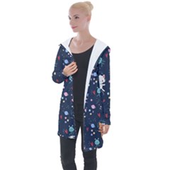 Longline Hooded Cardigan 