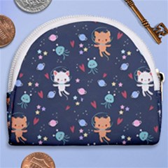 Horseshoe Style Canvas Pouch 