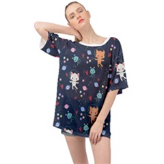 Oversized Chiffon Top 