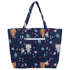 Zip Up Canvas Bag 