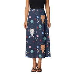 Classic Midi Chiffon Skirt 