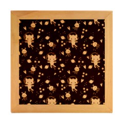 Wood Photo Frame Cube 