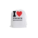 I love French breakfast  Drawstring Pouch (Small)