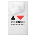 I love French breakfast  Duvet Cover (Single Size)