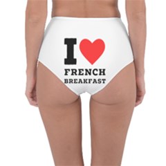 Reversible High-Waist Bikini Bottoms 