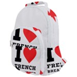 I love French breakfast  Rounded Multi Pocket Backpack