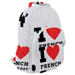 Rounded Multi Pocket Backpack 