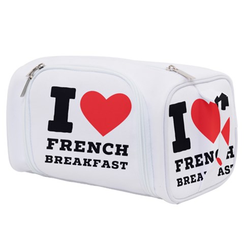 I love French breakfast  Toiletries Pouch from ArtsNow.com