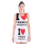 I love French breakfast  Scoop Neck Skater Dress