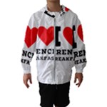 I love French breakfast  Kids  Hooded Windbreaker