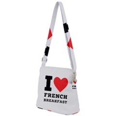 Zipper Messenger Bag 