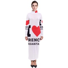Turtleneck Maxi Dress 
