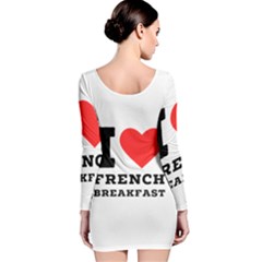 Long Sleeve Velvet Bodycon Dress 