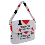 I love French breakfast  Buckle Messenger Bag