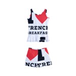 I love French breakfast  Kids  Boyleg Swimsuit