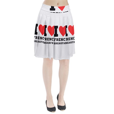 I love French breakfast  Pleated Skirt from ArtsNow.com