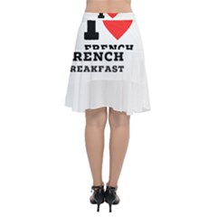 Chiffon Wrap Front Skirt 