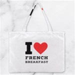 I love French breakfast  Zipper Medium Tote Bag