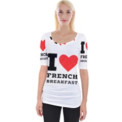 Wide Neckline T-Shirt 