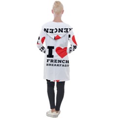 Longline Hooded Cardigan 