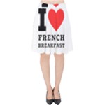 I love French breakfast  Velvet High Waist Skirt