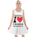 I love French breakfast  Reversible Velvet Sleeveless Dress