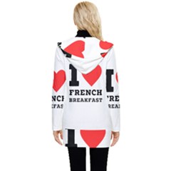 Button Up Hooded Coat  