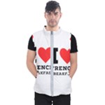 I love French breakfast  Men s Puffer Vest