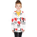 I love French breakfast  Kids  Double Breasted Button Coat