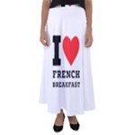 I love French breakfast  Flared Maxi Skirt