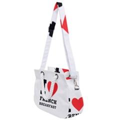 Rope Handles Shoulder Strap Bag 