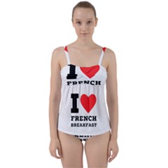 Twist Front Tankini Set 
