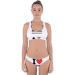 I love French breakfast  Cross Back Hipster Bikini Set