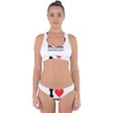 Cross Back Hipster Bikini Set 