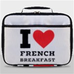 I love French breakfast  Full Print Lunch Bag