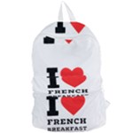 I love French breakfast  Foldable Lightweight Backpack