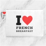 I love French breakfast  Canvas Cosmetic Bag (XL)