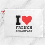 I love French breakfast  Canvas Cosmetic Bag (XXL)