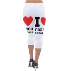 Lightweight Velour Capri Leggings  