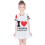 I love French breakfast  Kids  Simple Cotton Dress