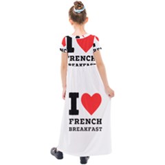 Kids  Short Sleeve Maxi Dress 