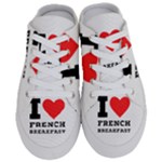 I love French breakfast  Half Slippers