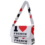 I love French breakfast  Full Print Messenger Bag (S)