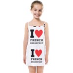 I love French breakfast  Kids  Summer Sun Dress