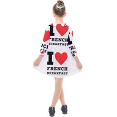 Kids  Quarter Sleeve Shirt Dress 