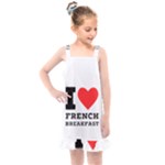 I love French breakfast  Kids  Overall Dress